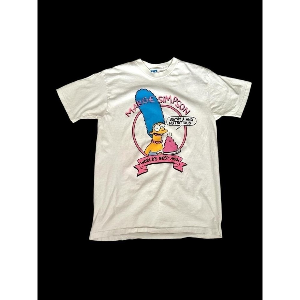 90's‎ Marge Simpson Vintage Tshirt Large The Simpsons TV Show Y2K Matt Groening